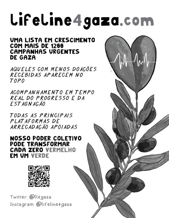 Flyer Portuguese - Black & White
