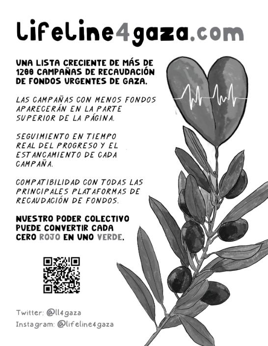 Flyer Spanish - Black & White